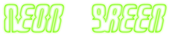 Neon Green Logo Style