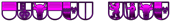 PURPLE GIRL Logo Style