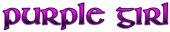 PURPLE GIRL Logo Style