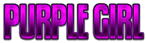 PURPLE GIRL Logo Style