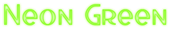 Neon Green Logo Style