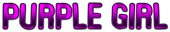 PURPLE GIRL Logo Style