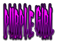 PURPLE GIRL Logo Style