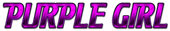 PURPLE GIRL Logo Style