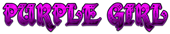 PURPLE GIRL Logo Style