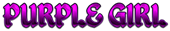 PURPLE GIRL Logo Style