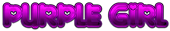 PURPLE GIRL Logo Style