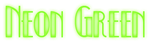 Neon Green Logo Style