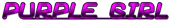 PURPLE GIRL Logo Style