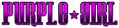 PURPLE GIRL Logo Style