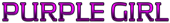 PURPLE GIRL Logo Style