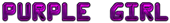 PURPLE GIRL Logo Style