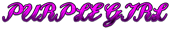 PURPLE GIRL Logo Style