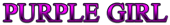 PURPLE GIRL Logo Style