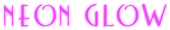 Neon Glow Logo Style