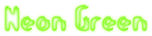 Neon Green Logo Style