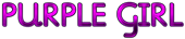 PURPLE GIRL Logo Style