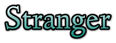 Stranger Logo Style