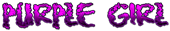 PURPLE GIRL Logo Style