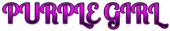 PURPLE GIRL Logo Style