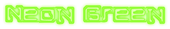 Neon Green Logo Style