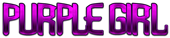 PURPLE GIRL Logo Style