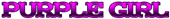 PURPLE GIRL Logo Style