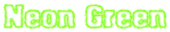 Neon Green Logo Style