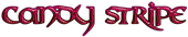 Candy Stripe Logo Style