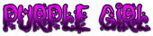 PURPLE GIRL Logo Style