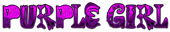 PURPLE GIRL Logo Style