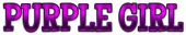 PURPLE GIRL Logo Style