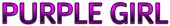 PURPLE GIRL Logo Style