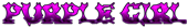 PURPLE GIRL Logo Style