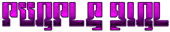 PURPLE GIRL Logo Style