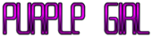 PURPLE GIRL Logo Style