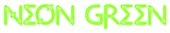 Neon Green Logo Style