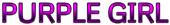 PURPLE GIRL Logo Style