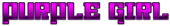 PURPLE GIRL Logo Style