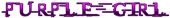 PURPLE GIRL Logo Style