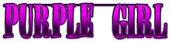 PURPLE GIRL Logo Style