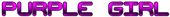 PURPLE GIRL Logo Style