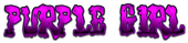 PURPLE GIRL Logo Style