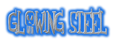 Glowing Steel Logo Style