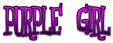 PURPLE GIRL Logo Style