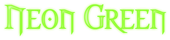 Neon Green Logo Style