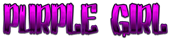 PURPLE GIRL Logo Style