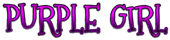 PURPLE GIRL Logo Style