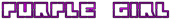 PURPLE GIRL Logo Style