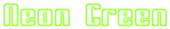 Neon Green Logo Style